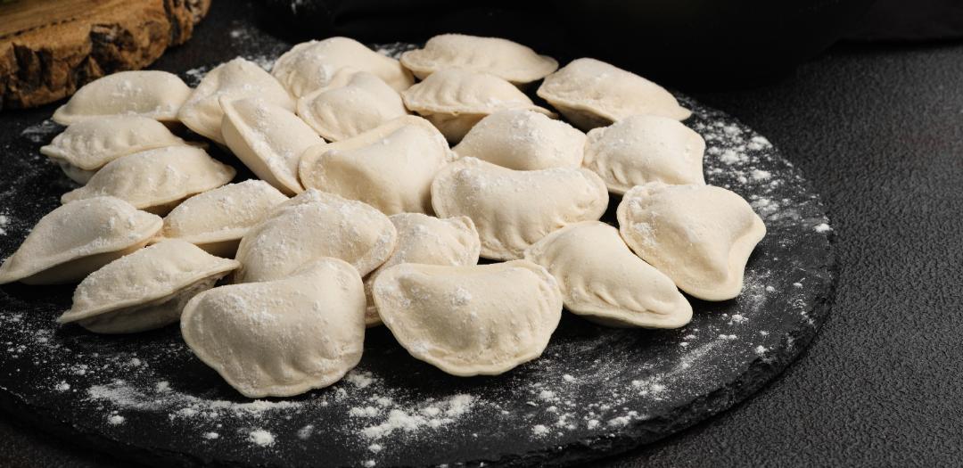 Вареники с картофелем и маслом 